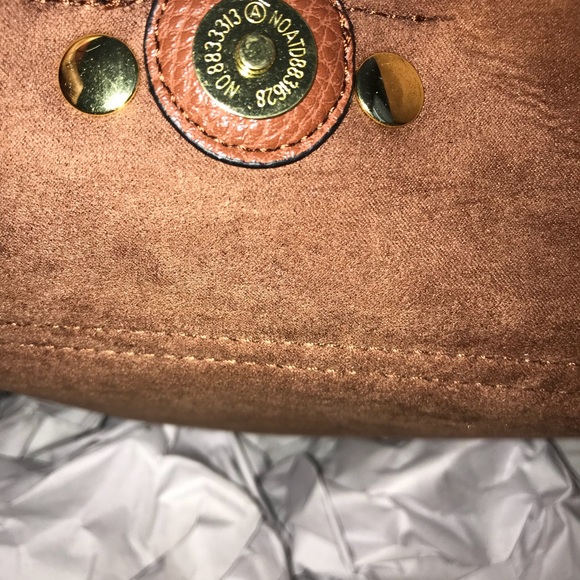 BRAND NEW STEVE MADDEN Cognac Color Purse (2) - Picture 4 of 8